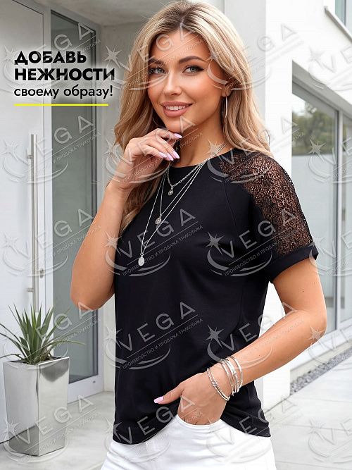 картинка Футболка женская 518 от магазина Одежда+